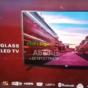 JVC 50 inchi double glass smart 4k 2024 tv in Ethiopia