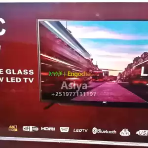 JVC 50 inchi double glass smart 4k 2024 tv in Ethiopia