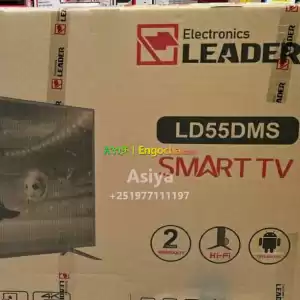 LEADER 55 inchi double glass smart 4k 2025 tv Price in Ethiopia