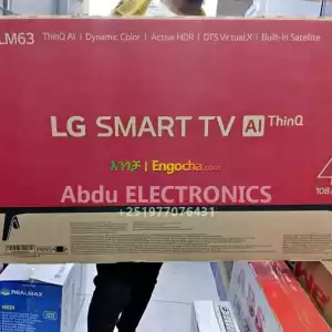 LG 43 INCH SMART AI ThinQ TV in Ethiopia