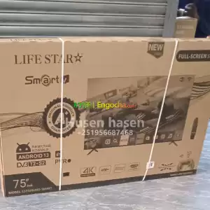 LIFESTAR TV 75 INCH TV in Ethiopia