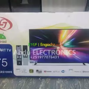 LJ 75 INCH SMART 4K UHD TV SMART ANDROID TV in Ethiopia