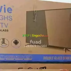 La vie 50 inchi double glass smart 4k 2024 tv in Ethiopia