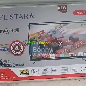 Lifestar 55 Inch 4k Smart Tv-Brand New in Ethiopia