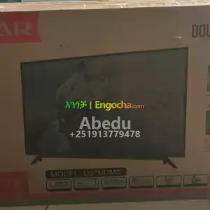 OSCSR 50 inchi double glass smart 4k 2024 tv in Ethiopia