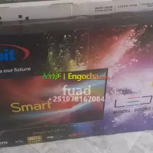 Orbit 50 inchi double glass smart 4k 2024 tv in Ethiopia