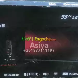 Popular 55 inchi double glass smart 4k 2025 tv Price in Ethiopia