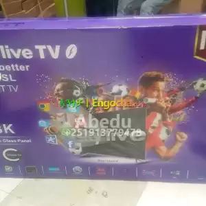 Sky live 55 inchi double glass smart 8k 2024 tv in Ethiopia