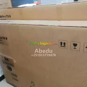 Sky live 75 inchi double glass smart 8k 2024 tv in Ethiopia