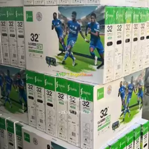Syinix 32 inchi double glass smart 4k 2024 tv in Ethiopia