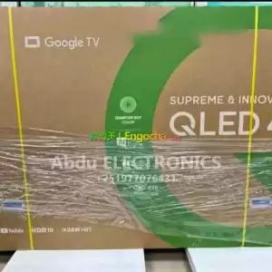 Syinix 75 inch QLED TV SMART 4K TV in Ethiopia