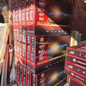 TORNADO 43 inchi double glass smart 4k 2024 tv in Ethiopia