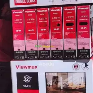Viewmax 32 inchi double glass 4k 2024 tv in Ethiopia