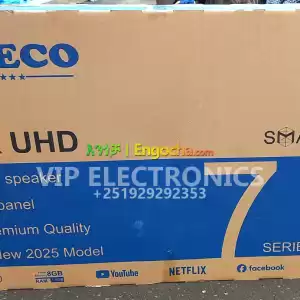 WEECO 55 INCH TV SMART 4K Android 14.0 nwe 2025 tv in Ethiopia