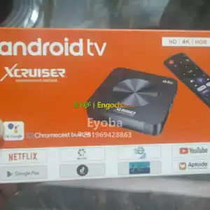 X CRUISER ANDROID TV BOX 4K in Ethiopia
