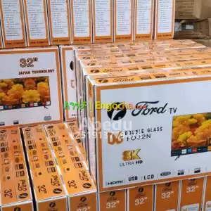 ford 32 inchi double glass 8k 2024 tv in Ethiopia