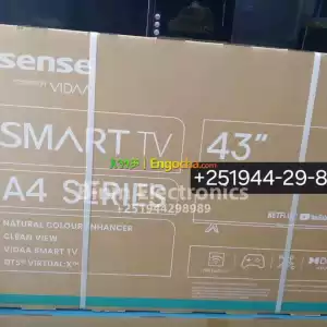 hisense tv 43in smart tv A4-Series Tv deliver Price in Ethiopia