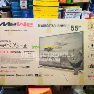 mewe 55 inch smart 4k android webos hod tv in Ethiopia