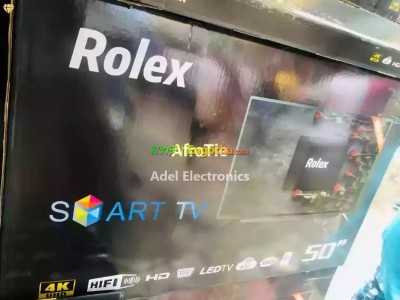 rolex 50 4k smart tv