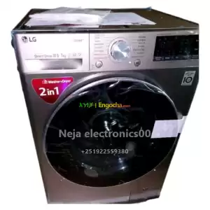 Lg washing 10.5/7kg machine full-time dryers in Ethiopia
