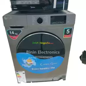 Lg washing machine 14/10kg dryers 100% front doors deliver in Ethiopia