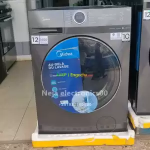 Midea Washing machine 12kg Front Loading in Ethiopia