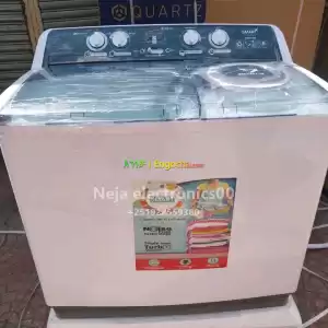 Smart washing machine 16kg for in SEMI AUTO free deliver Price in Ethiopia