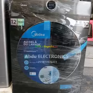 midea washing Machine 12/8kg in Ethiopia