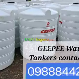 Geepee plastic tanker in Ethiopia