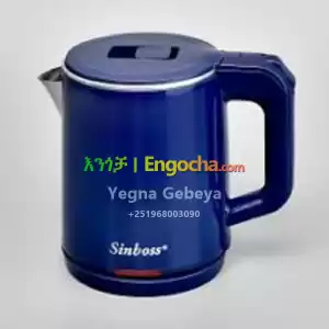 Sinboss Electric Kettle SO-8810 – 1L in Ethiopia