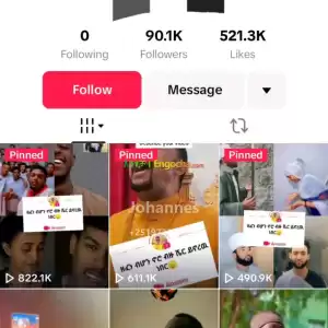 TIKTOK ACCOUNT Price in Ethiopia