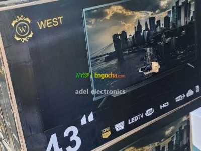 west 43 smart tv