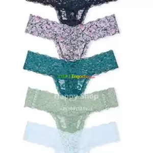 Victoria's Secret Women's Lace Thong Underwear, Panties for Women medium Price in Ethiopia