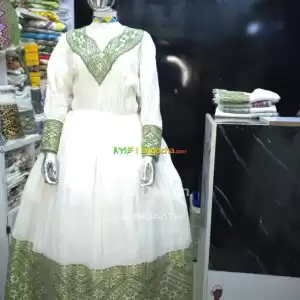 traditional Clothes habesha kemis in Ethiopia