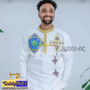 (ቴዲ ጥበብ) የሀበሻ ልብስ (Teddy Tibeb) Habesha Dress  in Ethiopia