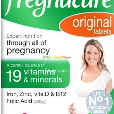 ለእርግዝና Vitabiotics Pregnacare Tablet - Pregnancy vitamin and Minerals Original Tablet 90