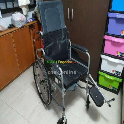 የሚተኛ wheelchair wheelchair yemitegna wheel chair wheelchair