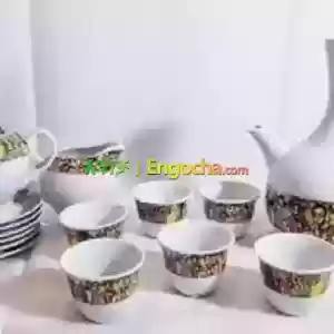 ጀበና እና ስኒዎች-በንግስተ ሳባ Design in Ethiopia