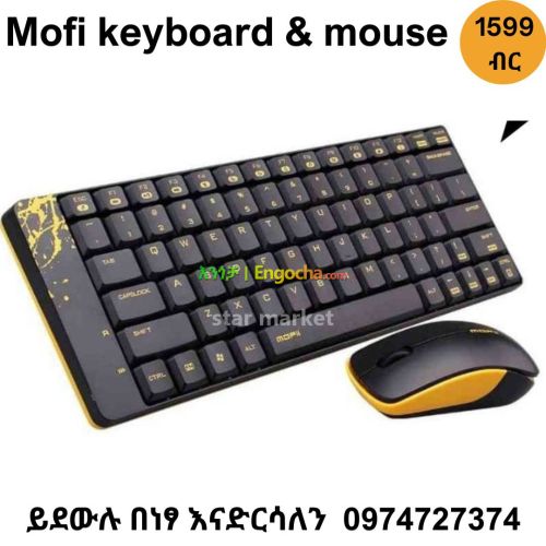 ⌨️MOFi Wireless Keyboard & Mouse Set