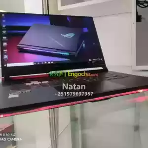 ⭐ New Arrival Gaming Pc ⭐#GAMING LAPTOP️ 🅑︎🅡︎🅐︎🅝︎🅓︎ : ASUS ROG Strix AMD Ryzen9~5900HX 🅓︎ in Ethiopia