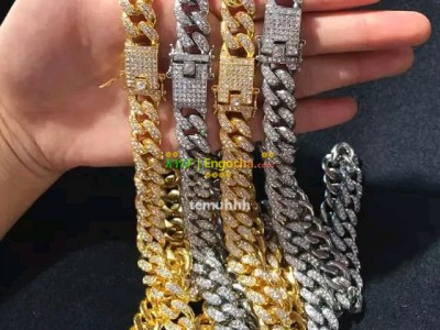 Luxury Chain necklace + chain bracelet 